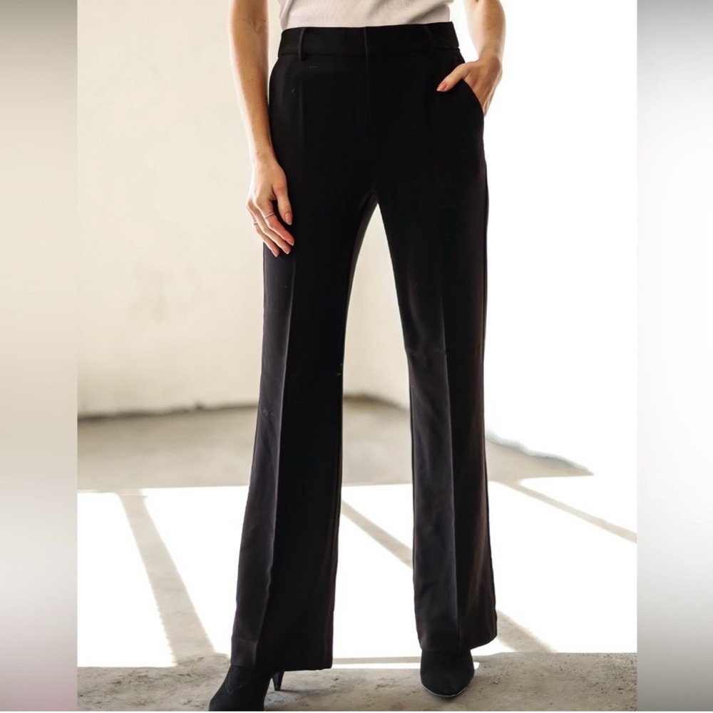 InWear Chic Black Wide Leg Women's Pants
